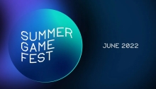 Geoff Keighley's Summer Game Fest 2022 blue and green logo